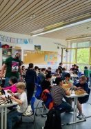 35 Grundschüler beim Schachschnupperkurs in St. Blasien